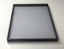 Dreifachscheibe UV-bestndiges Acrylglas (PMMA) opal 40% 3,0 mm schwarz Systemverglasung ISO Torverglasung